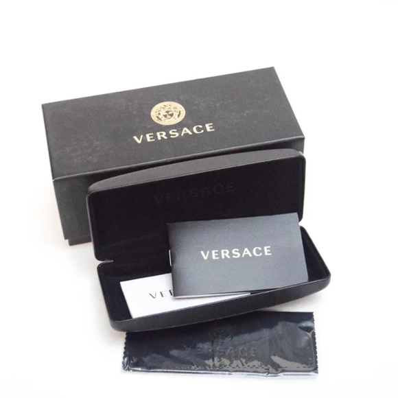 NEW VERSACE SHIELD BLUE VE4430U 5294/87 SUNGLASSES MOD 4430-U 519487 EYEWEAR